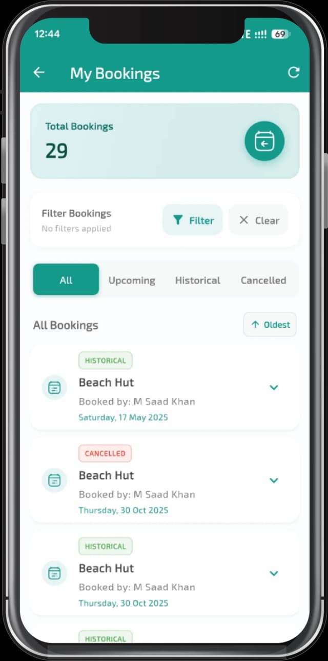 Booking Rules — Bookable app
